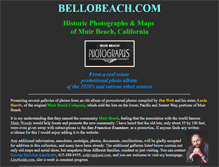 Tablet Screenshot of bellobeach.com
